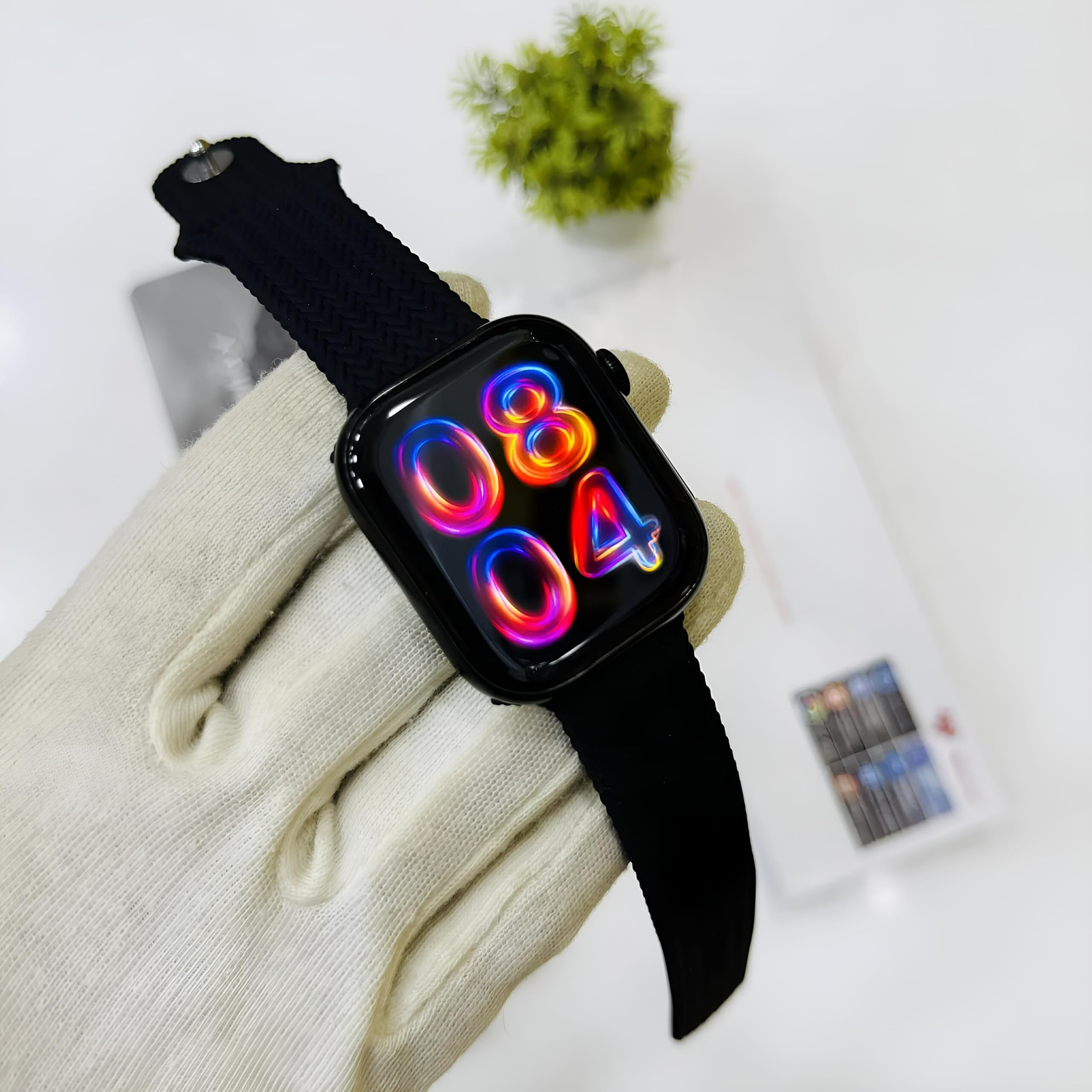 HK11 Pro Max Smartwatch Series 11 – 2.02" AMOLED Display, Stainless Steel Body – 2 Straps Included – Wireless Charging, Bluetooth Calling & Health Tracking (Latest 2026 Model)