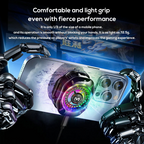 MEMO CX10 Pro Magnetic Phone Cooler with Digital Display - 2-in-1 Clip + Magnetic Semiconductor Radiator - Instant Freeze Gaming Fan for iPhone, Android & Tablets (20W Fast Cooling)