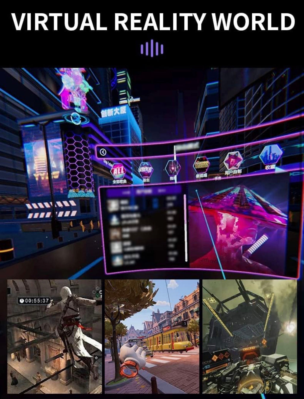 VR Shinecon SC-G10 Virtual Reality Headset