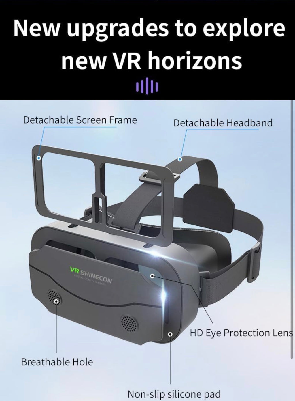 VR Shinecon SC-G10 Virtual Reality Headset