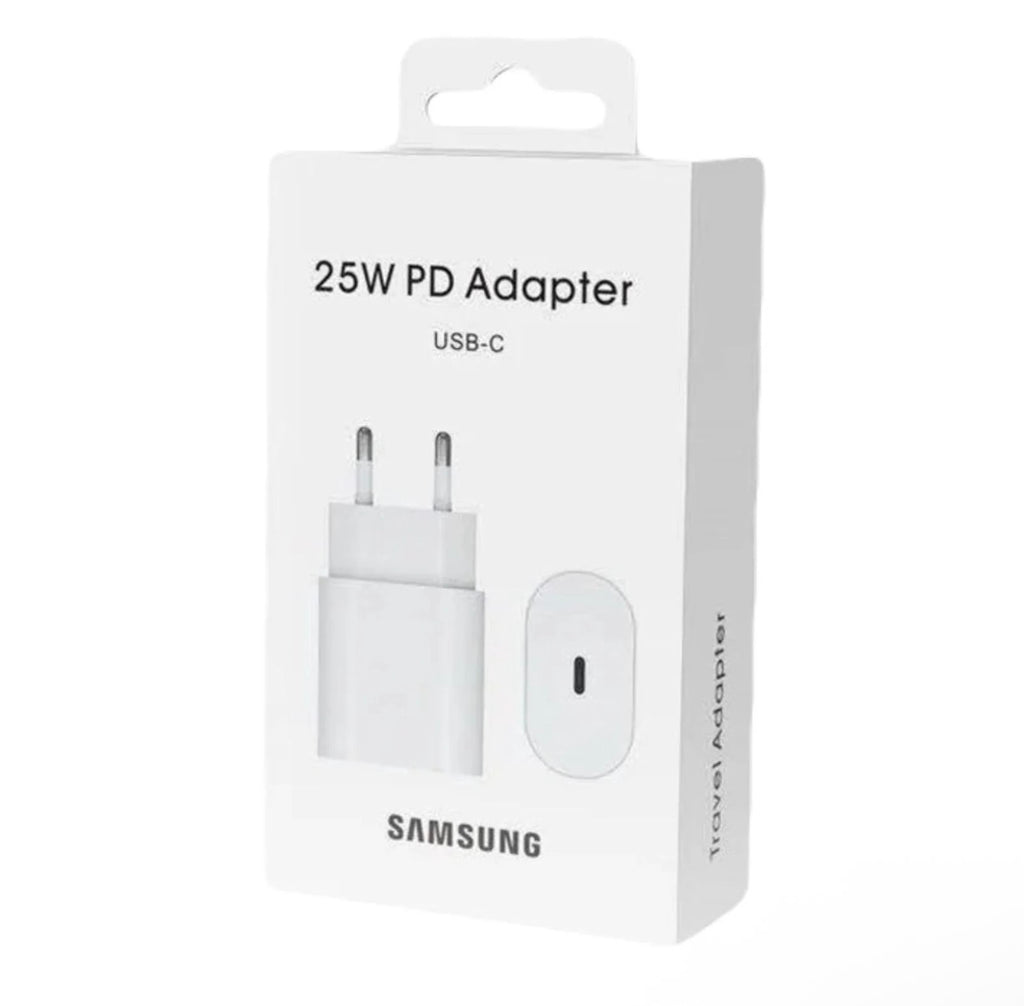 Samsung Power Adapter "25W PD" (USB-C) "Master Copy" - White