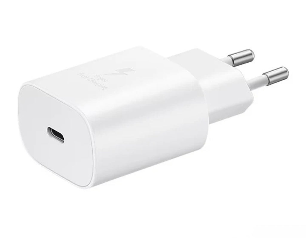 Samsung Power Adapter "25W PD" (USB-C) "Master Copy" - White