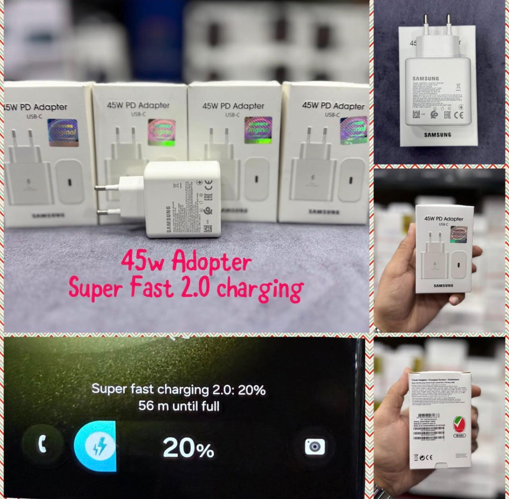 Samsung Power Adapter "25W PD" (USB-C) "Master Copy" - White