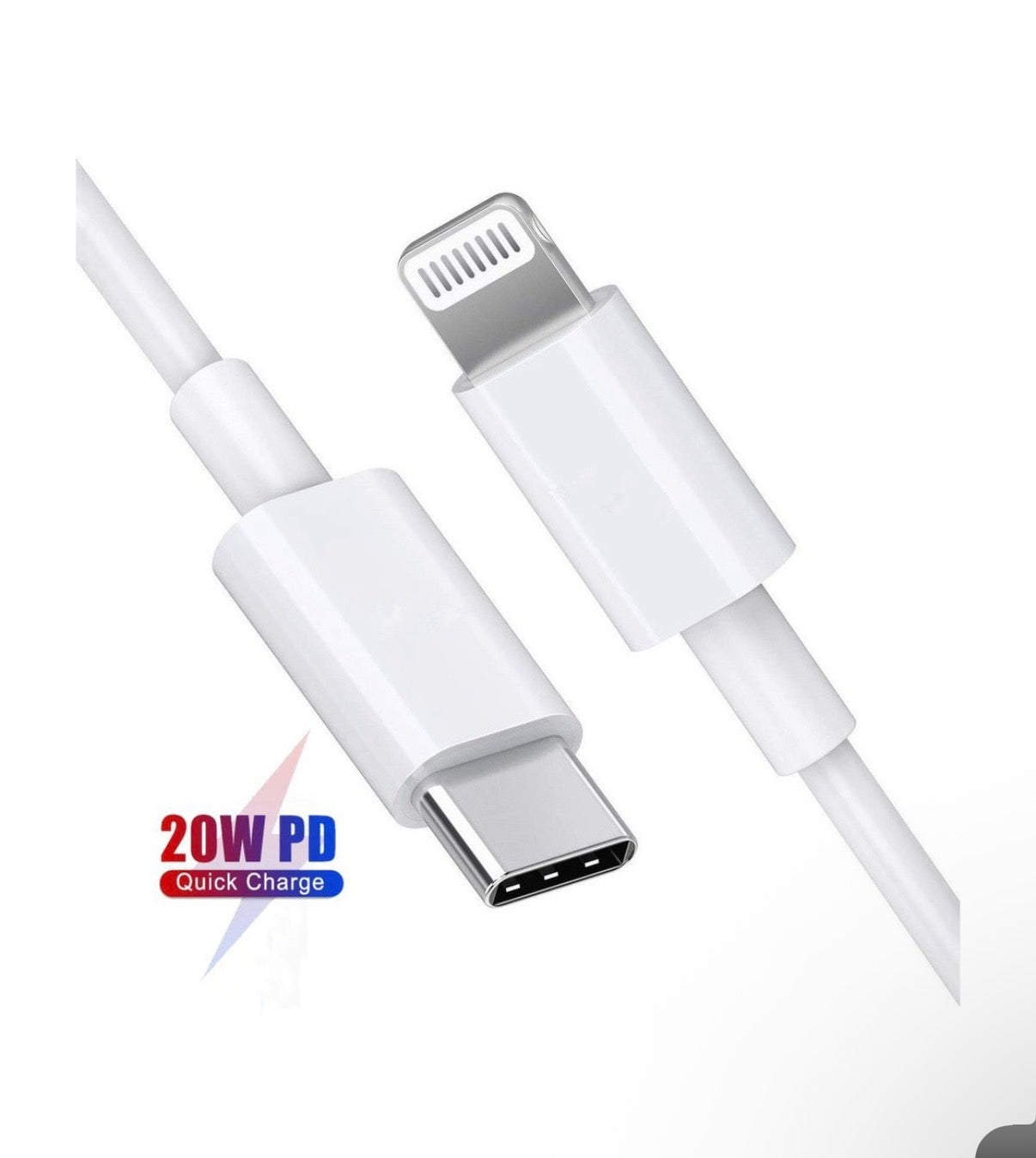 Apple 20w PD cable Original 1 meter - White