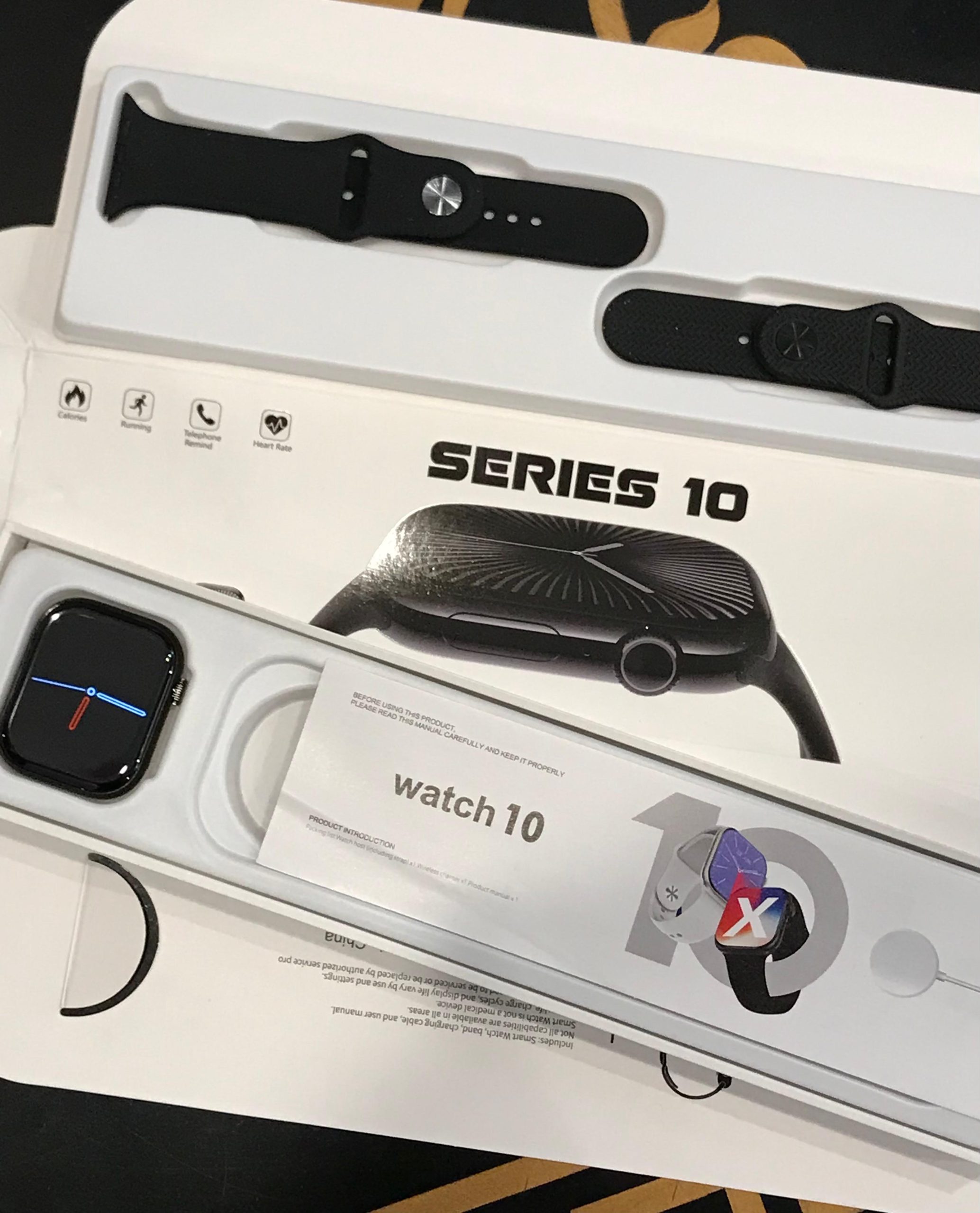 WhatssaApp Image 2025-02-22 at 5.17.00 PM Apple logo Series 10 Smartwatch Amoled - Image 3