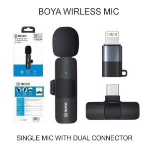 Boya BY-MW1 Wireless Microphone For iPhone & Android Type-C User