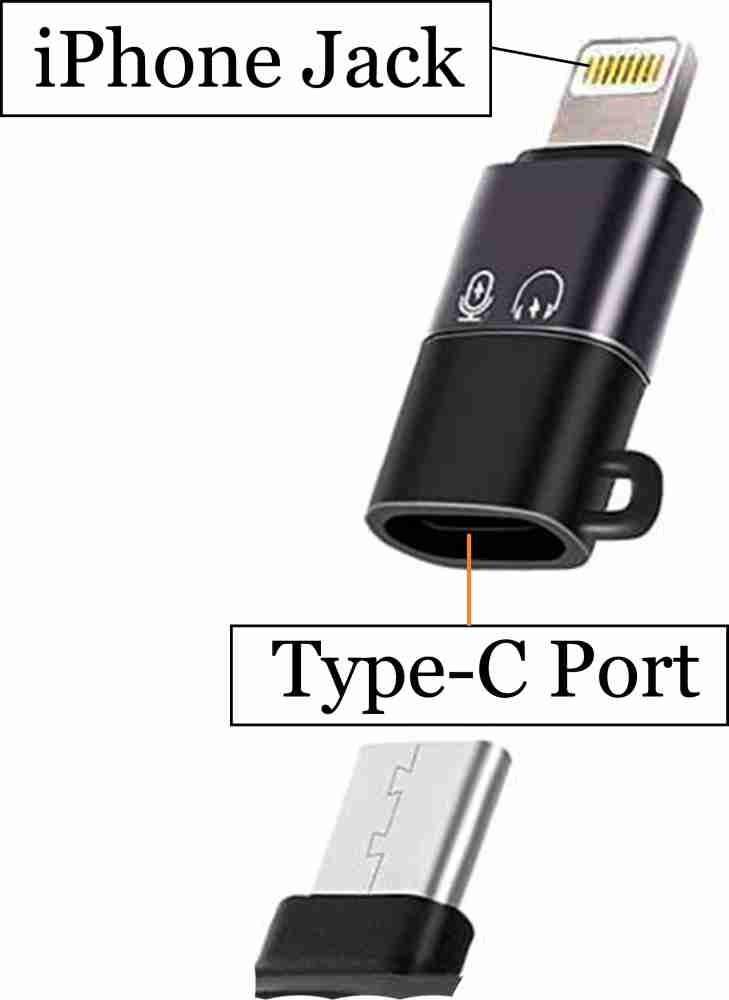type-c-to-iphone-lightning-jack-convertor-for-headphone-original-imagggkhga5xjnvd BOYA BY-MW3 Wireless Dual Microphones with Type C and Iphone Connector - Image 6