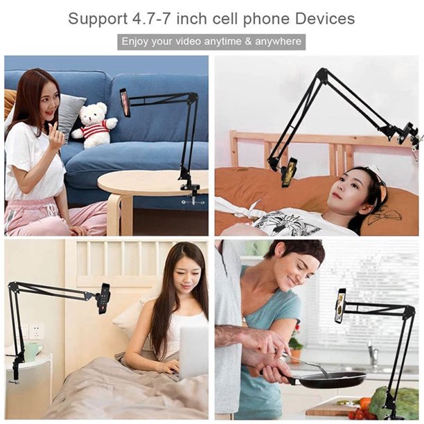 a2c9c7dd02fc3f01e85c55eebc413910 Overhead Tripod with Holder for Phone and Tablet - Image 3
