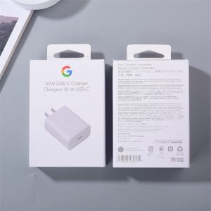 Google Pixel 30w Rapdily Charger - White