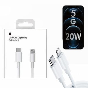 Apple 20w pd cable Original 1 meter - White