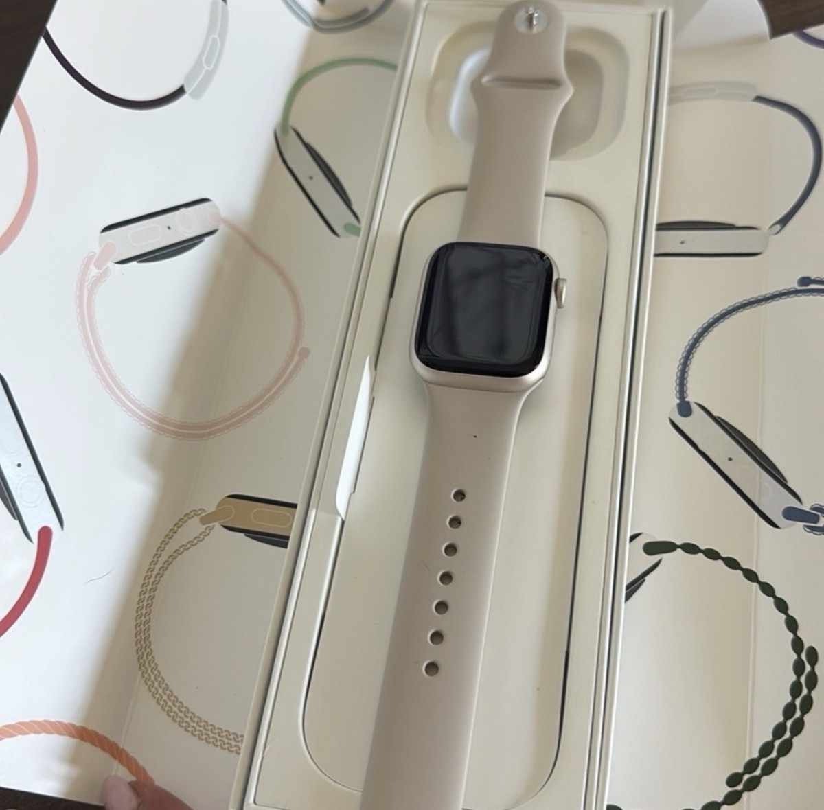 silver Apple logo Series 10 Smartwatch Amoled - Image 6